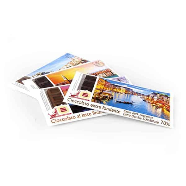 Cartolina di Cioccolato 100g