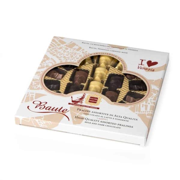 Baute di Cioccolato al Latte, Fondente  e Bianco 200g