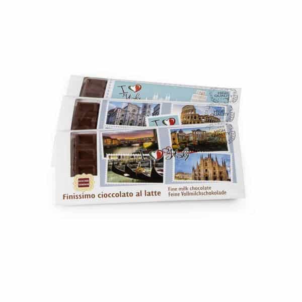 Cartolina Cioccolato al Latte 100g
